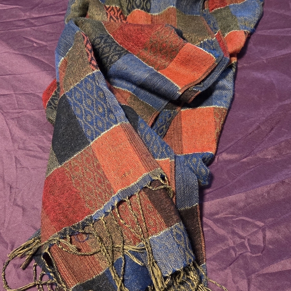 Colorful Patchwork Wrap - Picture 1 of 2